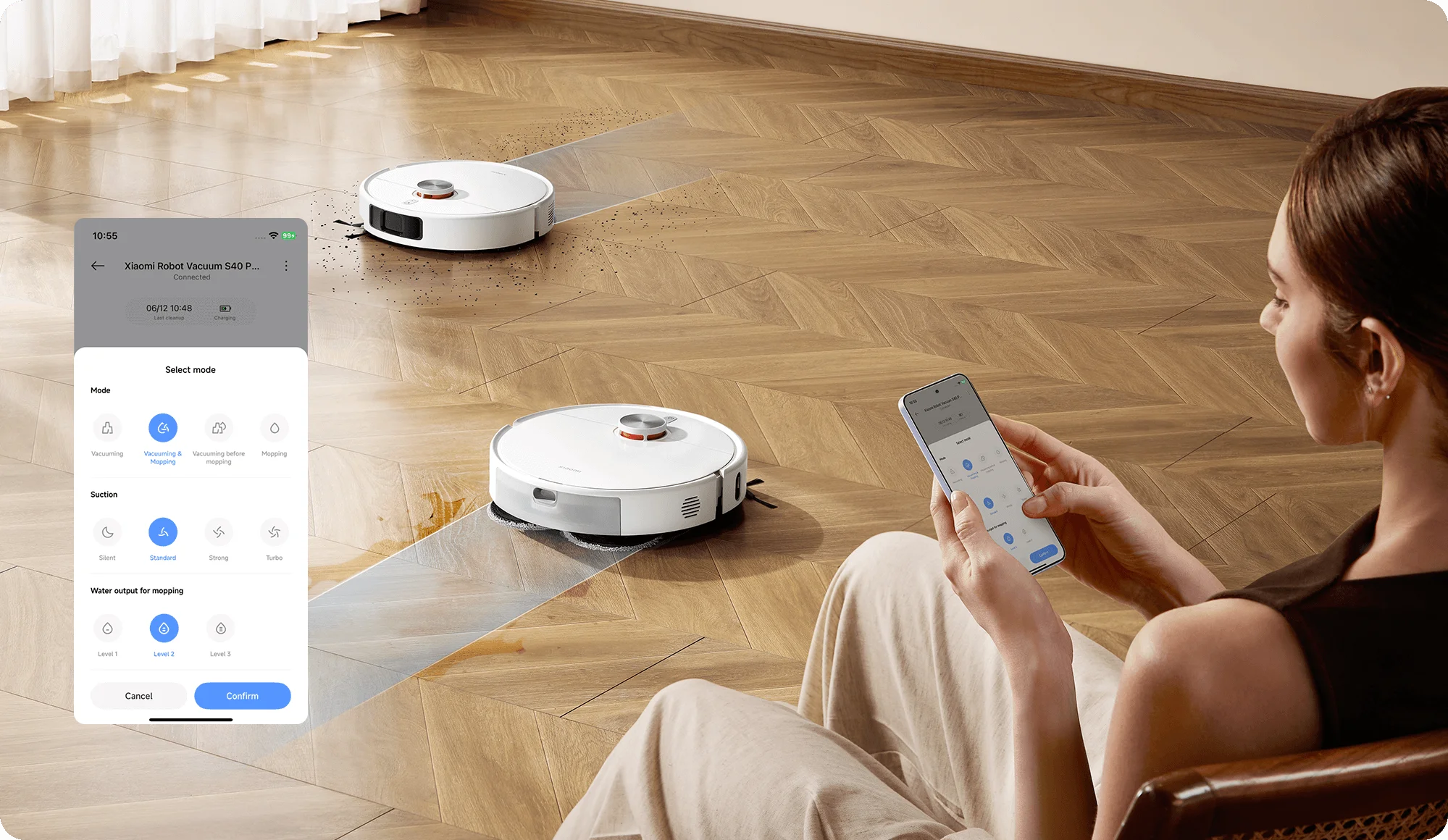 Xiaomi Robot Vacuum S40 Pro, جاروبرقی رباتیک شیائومی, جارو هوشمند, خرید ربات نظافت هوشمند, کارمانیک فروشگاه محصولات دیجیتال